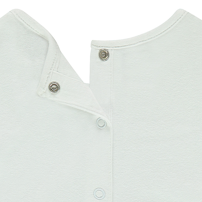 Tee-shirt en coton organique avec print fantaisie 