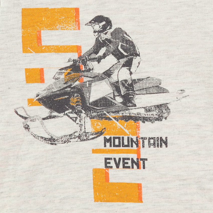 Tee-shirt manches longues en jersey réversible 