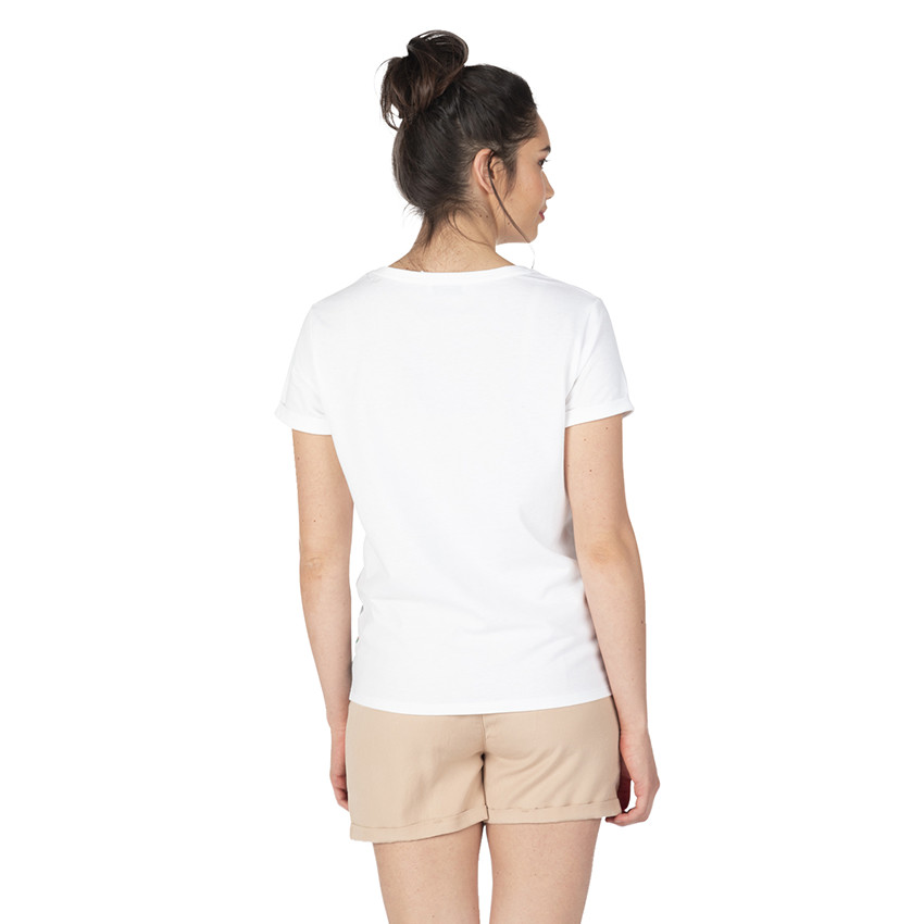 Tee-shirt manches courtes de grossesse avec imprimé floral 