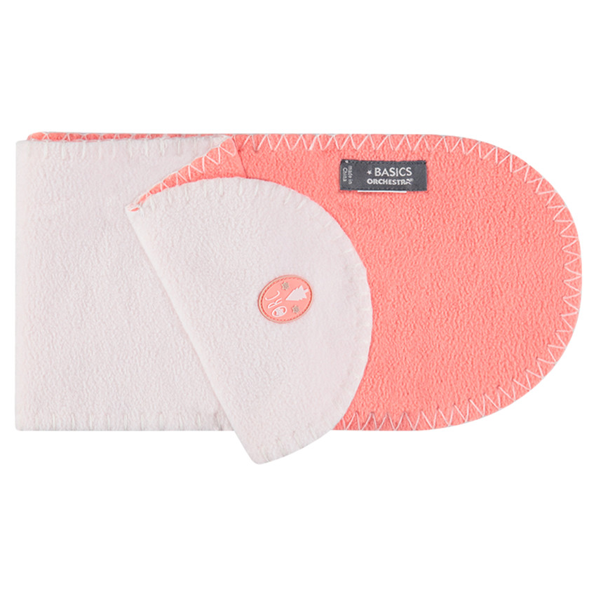 Echarpe micropolaire avec patch fantaisie 