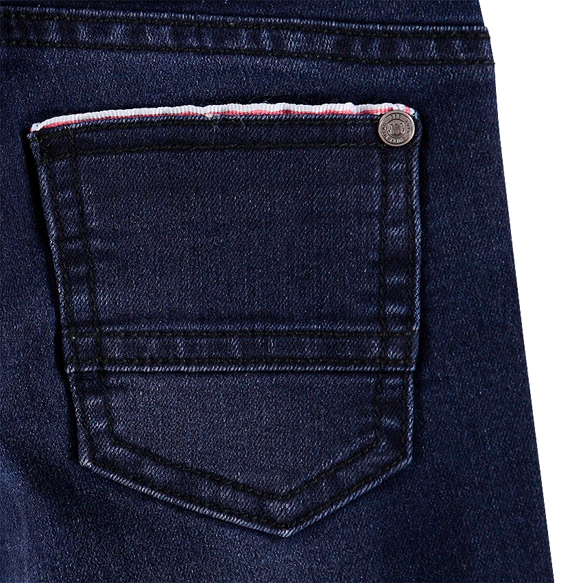 Jeans coupe skinny effet used et crinkle 