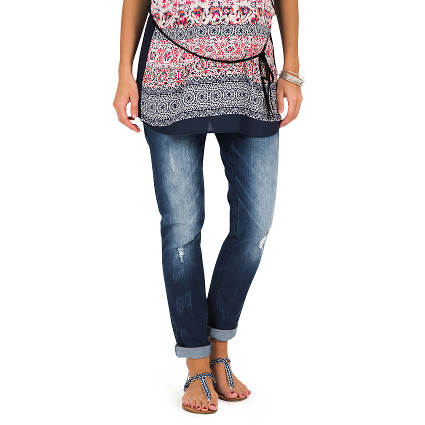 Jeans de grossesse boyfriend effet used 