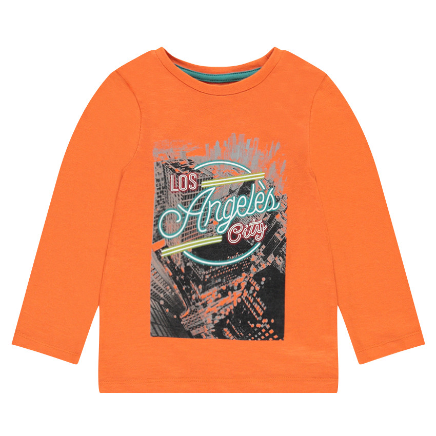 Junior - Tee-shirt manches longues avec print fantaisie 