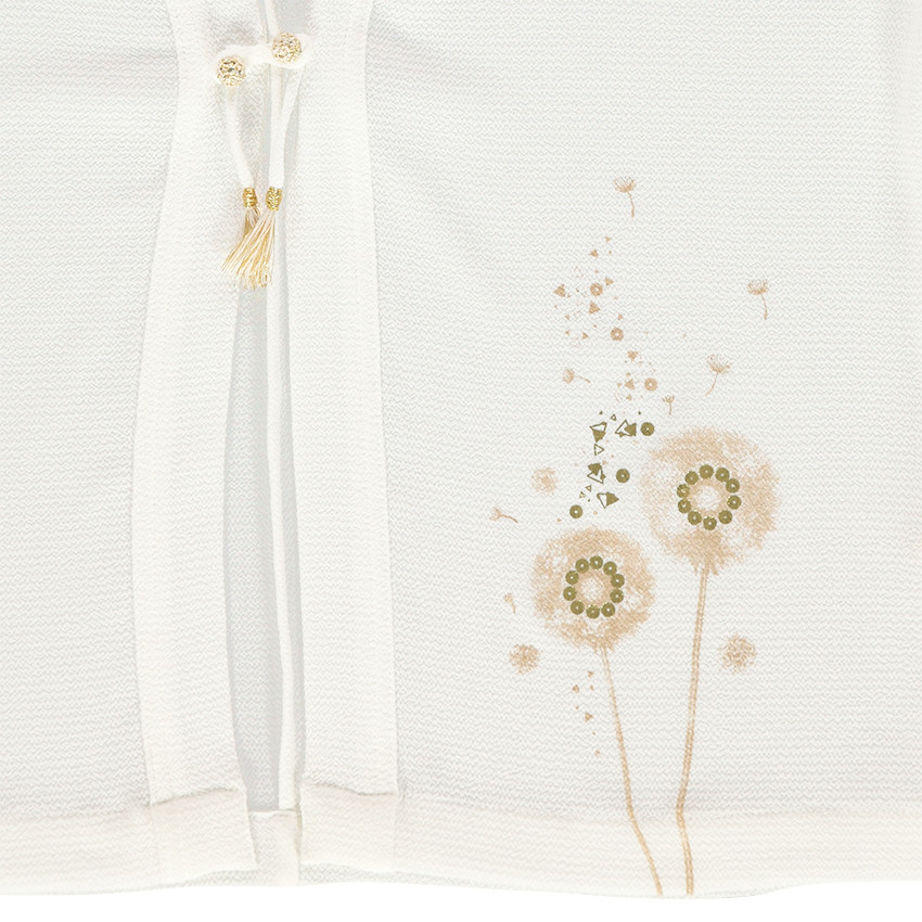 Junior - Gilet kimono léger manches courtes printé 