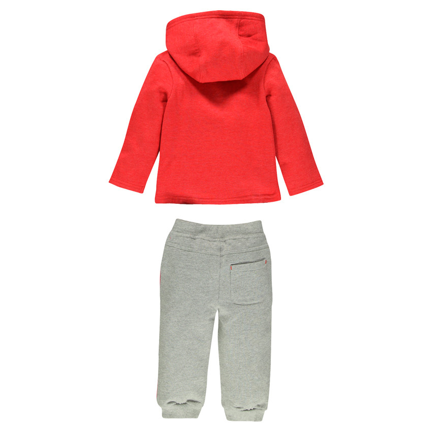 Jogging en molleton avec prints 