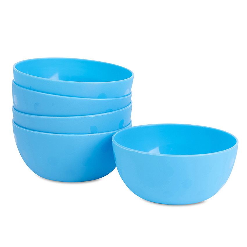 Set de 5 bols - Bleu 
