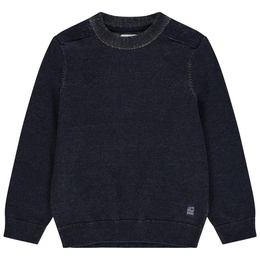 Pull en tricot effet used  