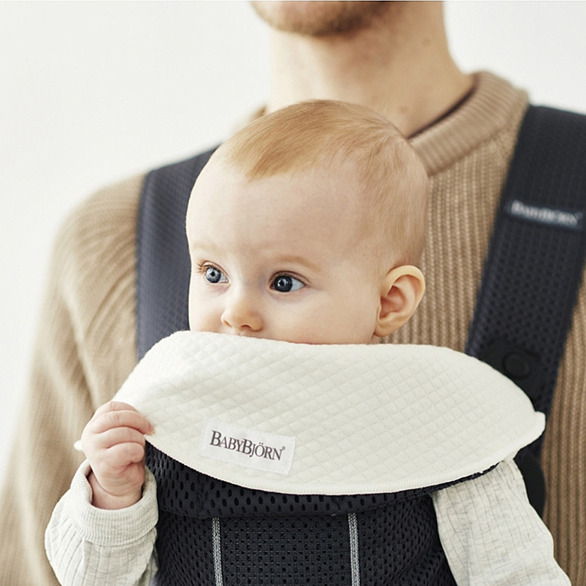 Lot de 2 bavoirs pour porte-bébé Mini tencel 