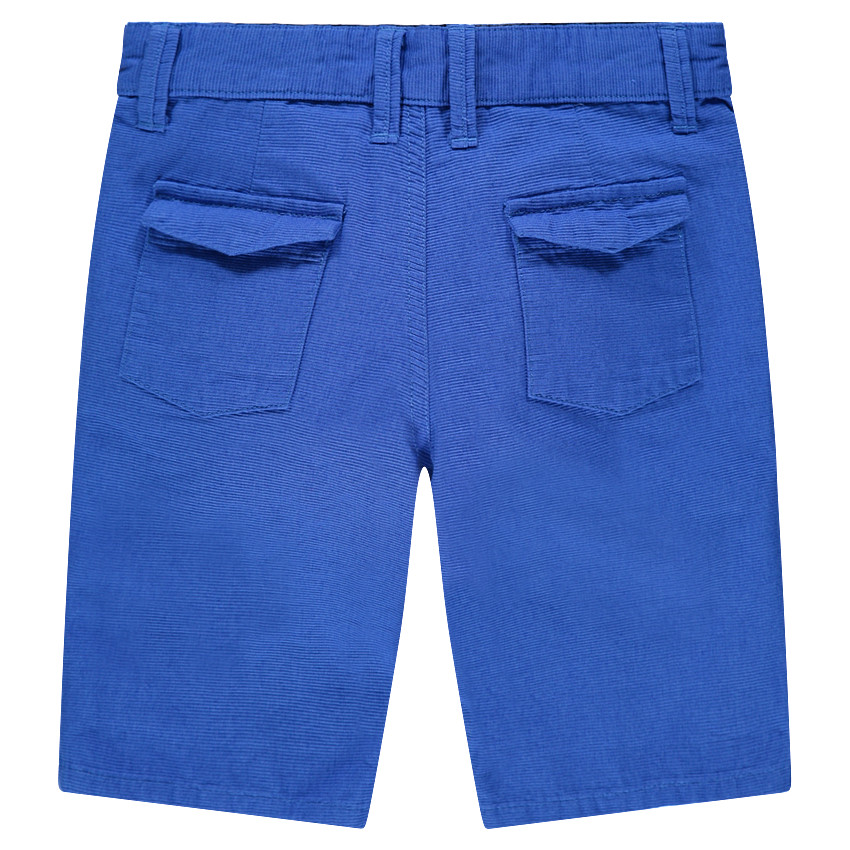 Bermuda en coton fantaisie à poches 