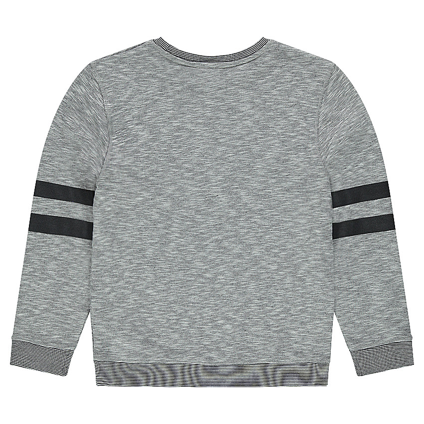 Junior - Sweat en molleton fantaisie avec print effet crinkle sur le devant  