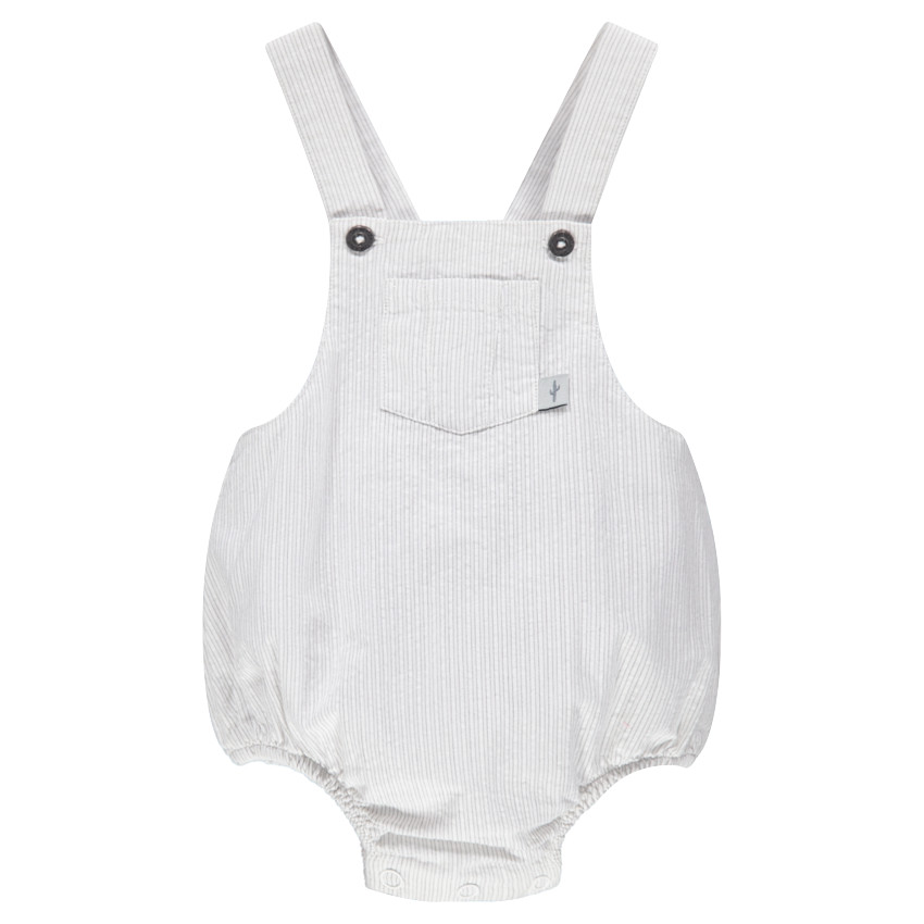 Combinaison courte rayé style rétro 