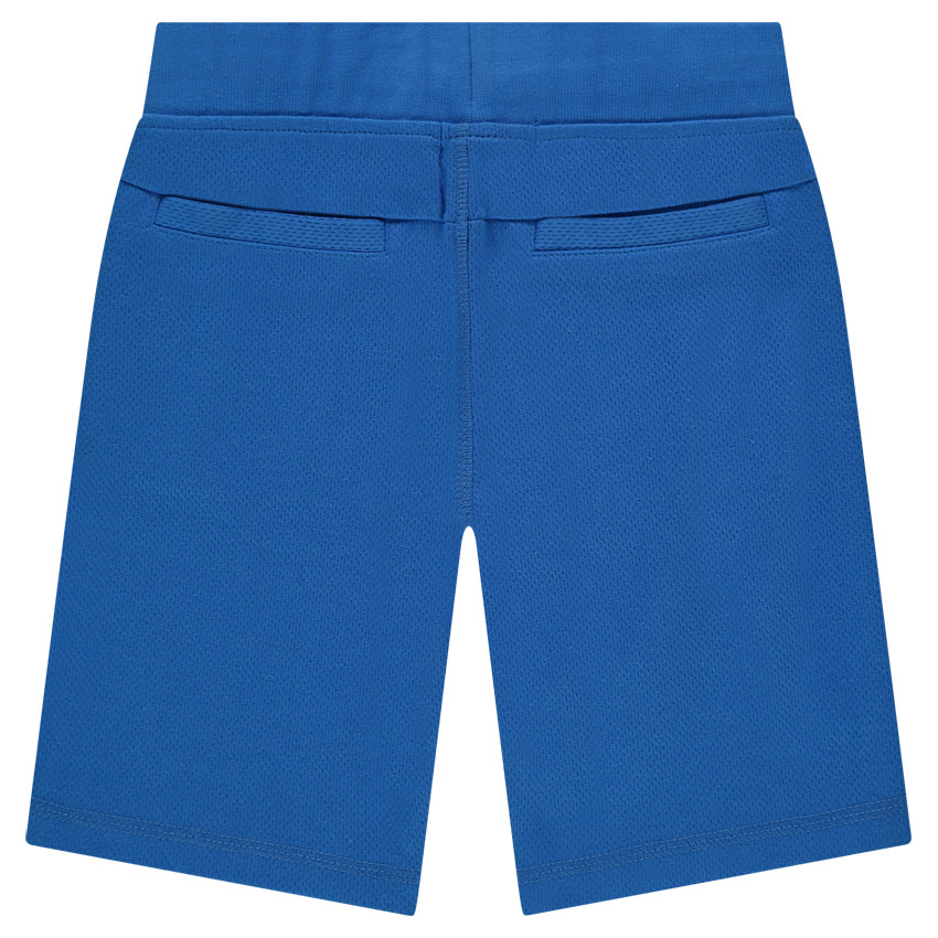 Bermuda en molleton piqué avec poches zippées 