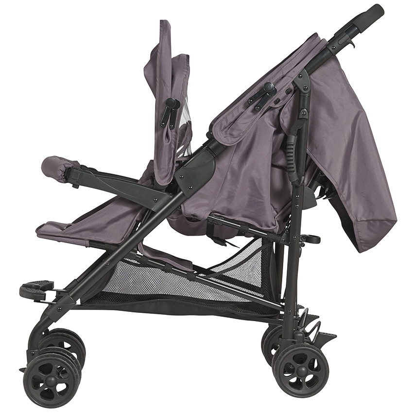Poussette Tandem - Gris anthracite 
