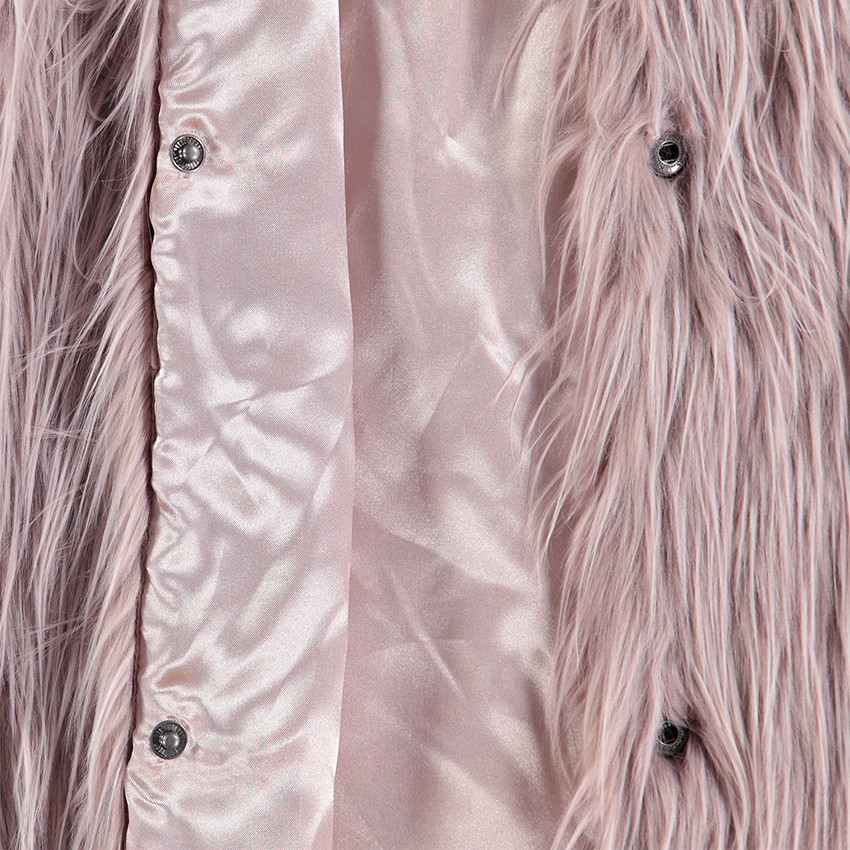 Junior - Blouson en fausse fourrure doublé satin 