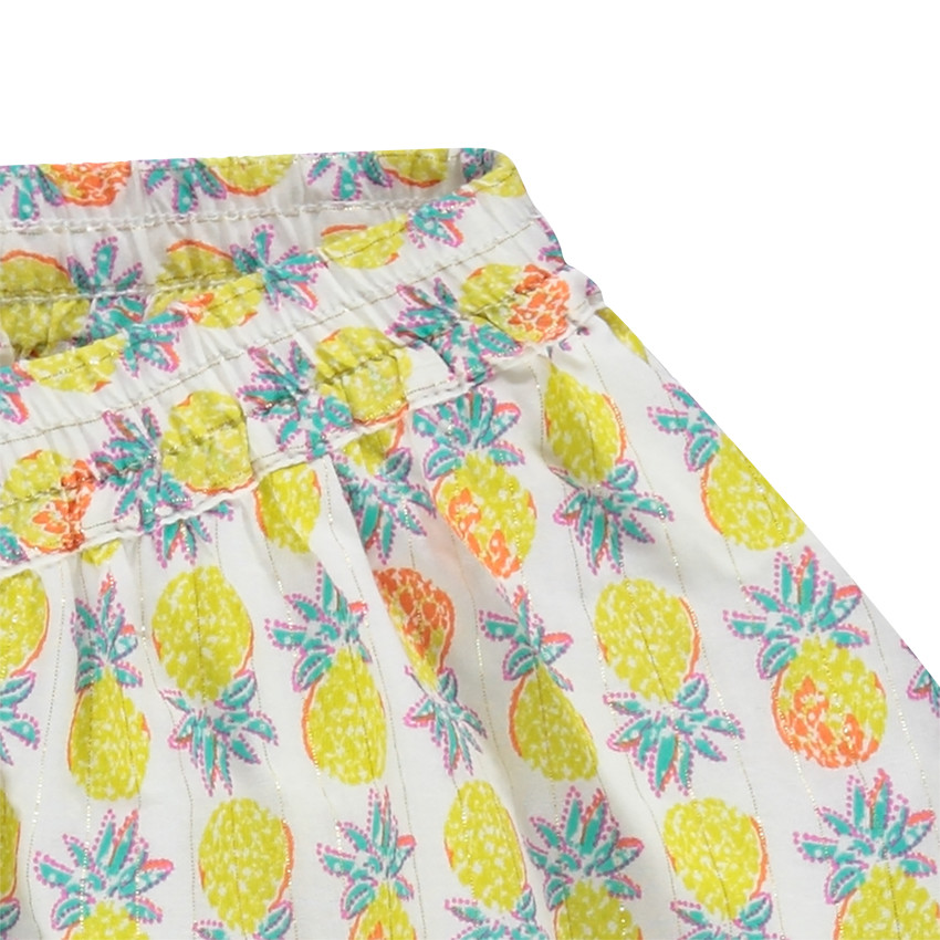 Short imprimé ananas 