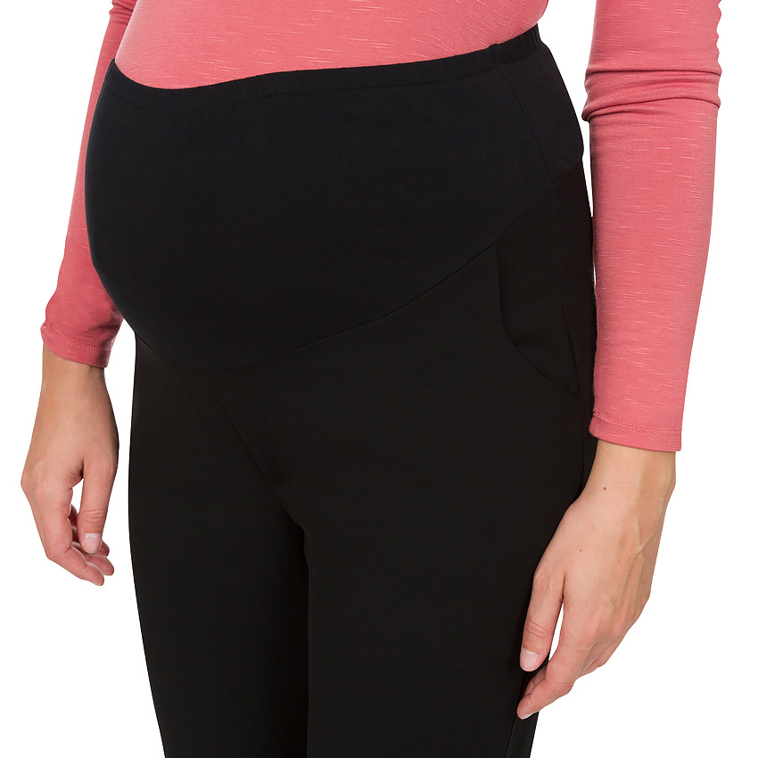 Pantalon de grossesse coupe slim avec bandeau haut 