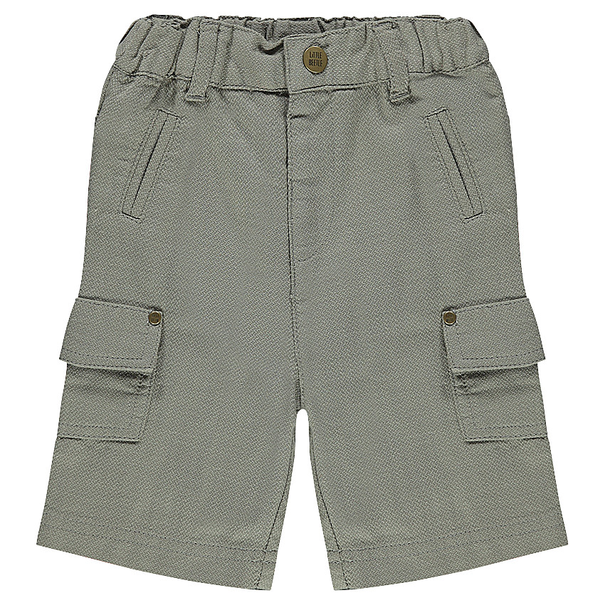 bermuda en coton fantaisie avec poches 