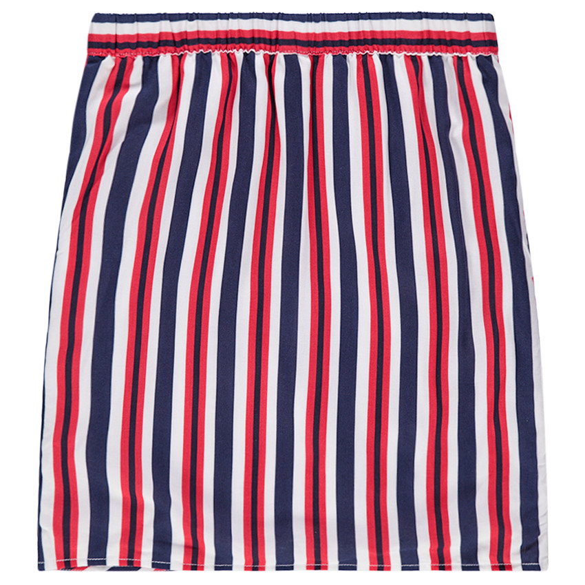 Junior - Jupe à rayures croisée sur le devant 