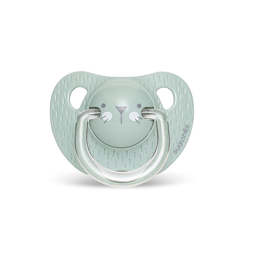 Sucette réversible en silicone Hygge +18 mois - Menthe 