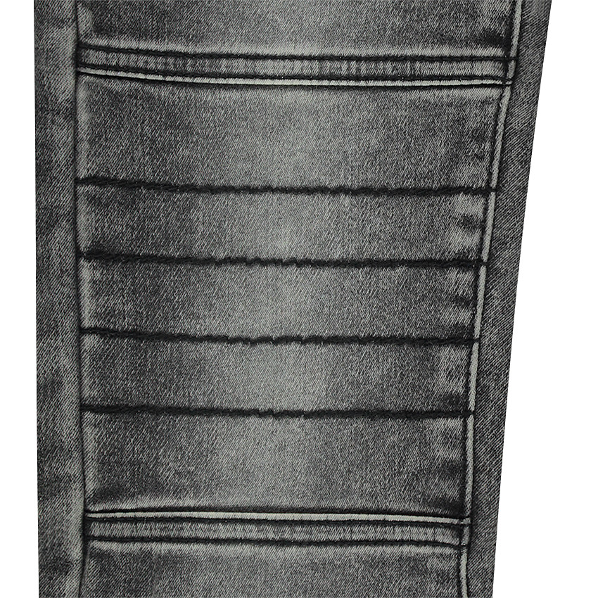 Junior - Jeans en denim like avec découpes sur les genoux 