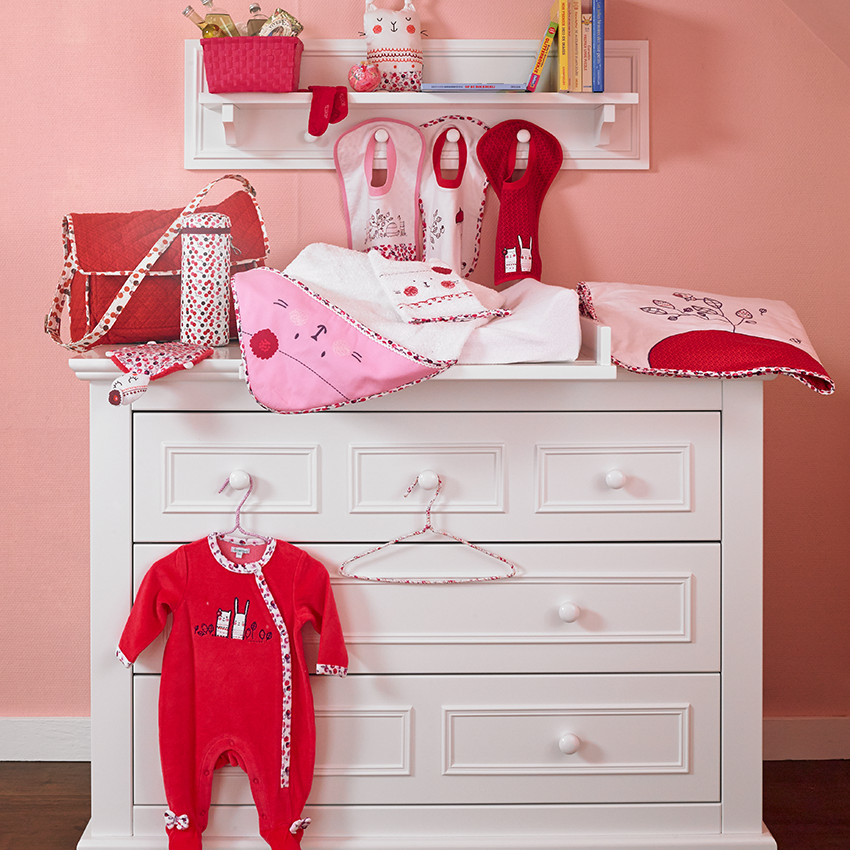 Peluche en coton forme lapin 