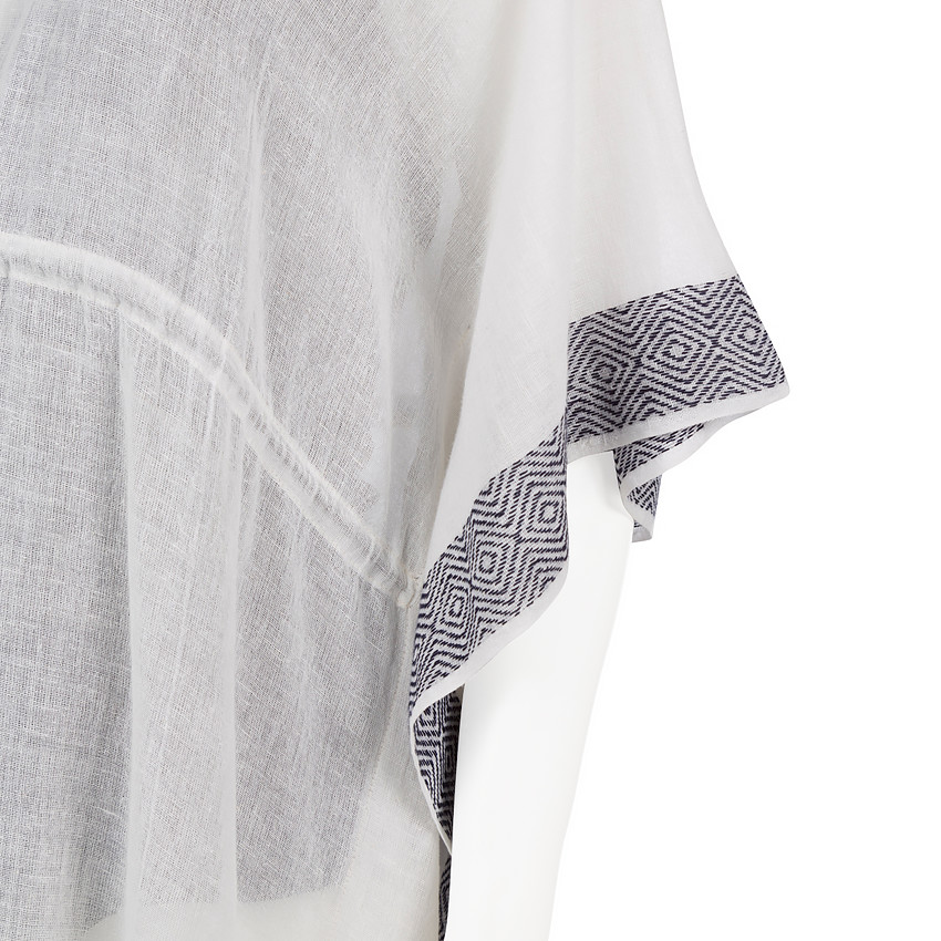 Robe de plage de grossesse à motif fantaisie 