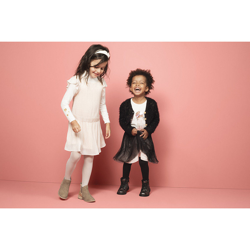 Sous-pull col cheminée à coeurs en relief 