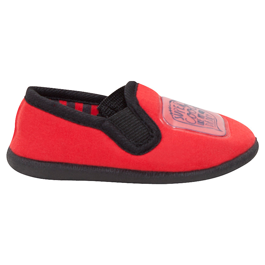 Chaussons bas en jersey avec patch plastifié du 19 au 25 