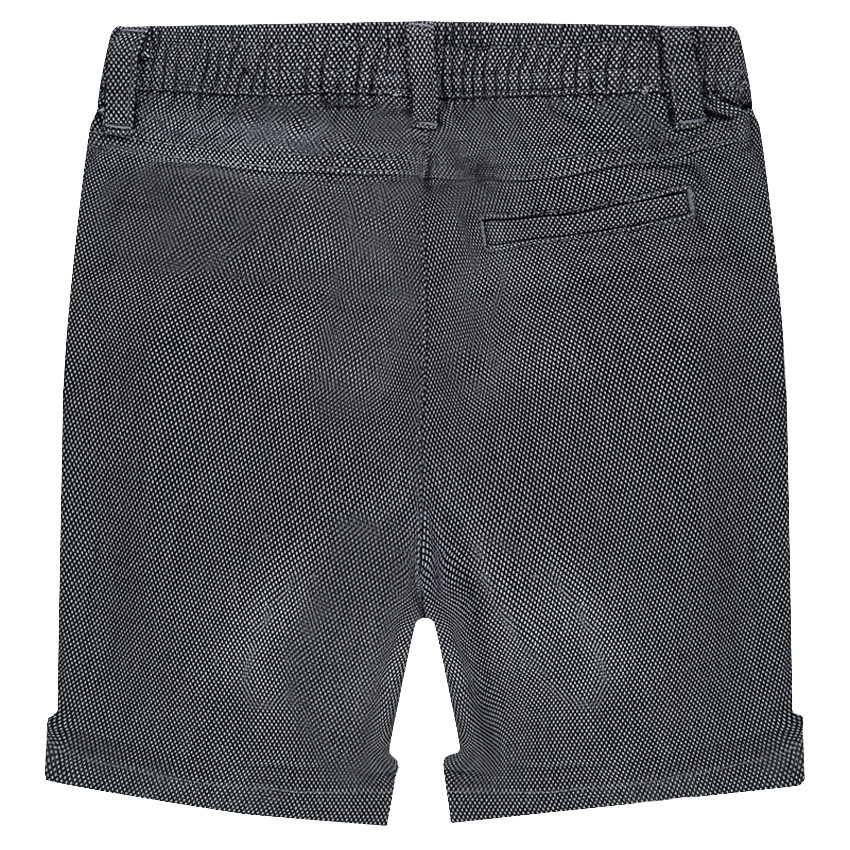 Bermuda en coton fantaisie avec panda patché 