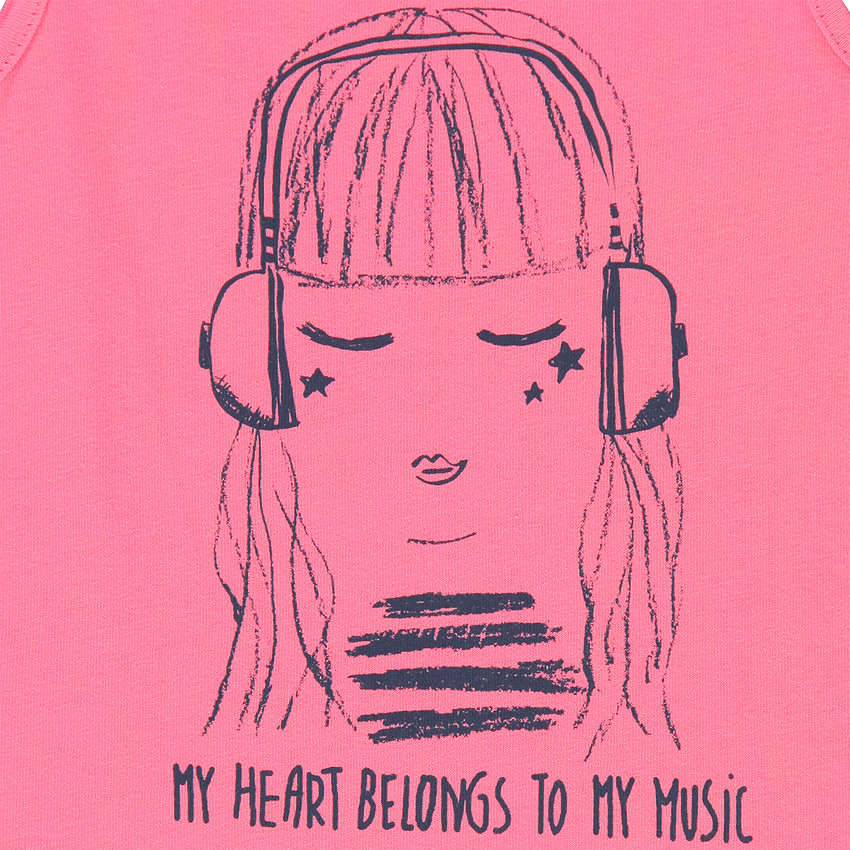 Débardeur printé fantaisie 