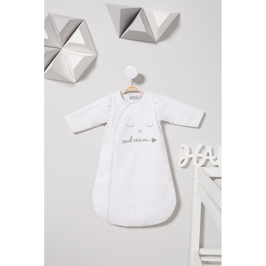 Turbulette en popeline à manches amovibles 