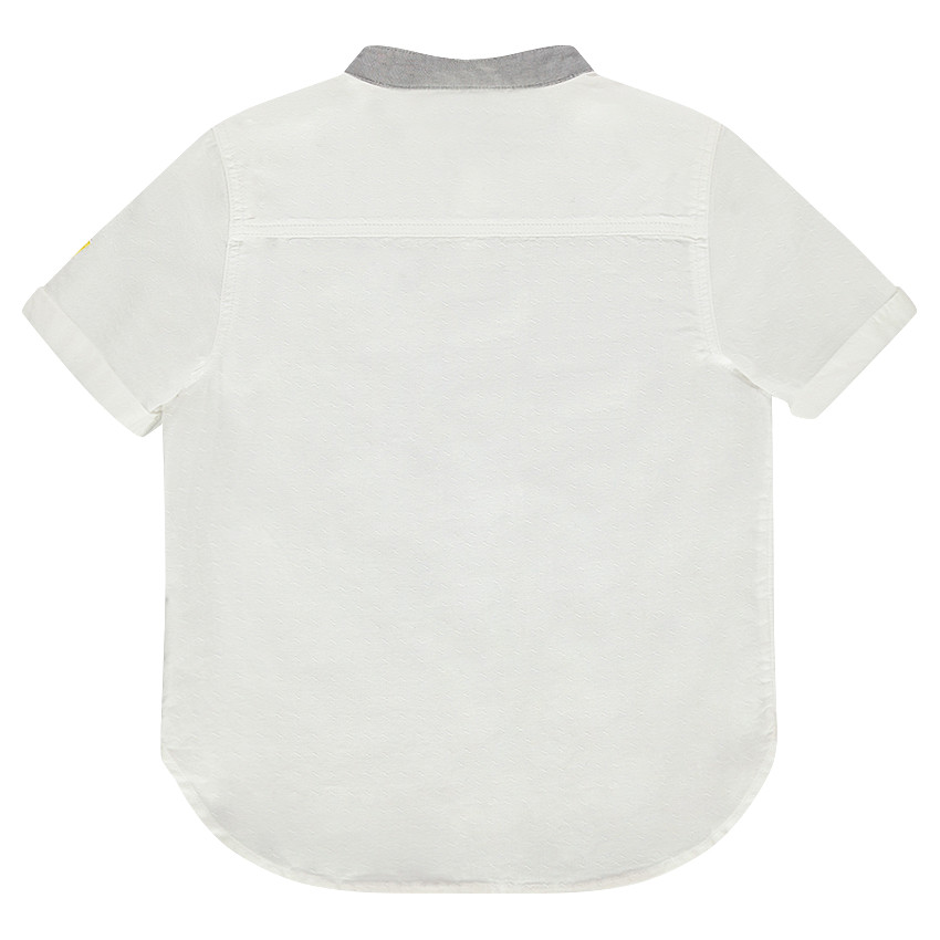 Chemise manches courtes Disney avec broderies Donald 