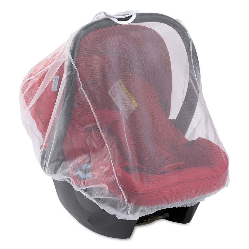 Moustiquaire universelle pour siège-auto groupe 0+ - Blanc 