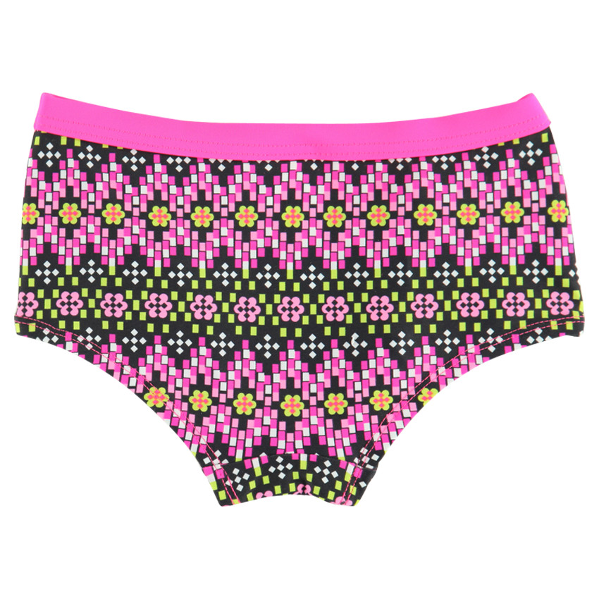 Maillot 2 pièces imprimé fantaisie 