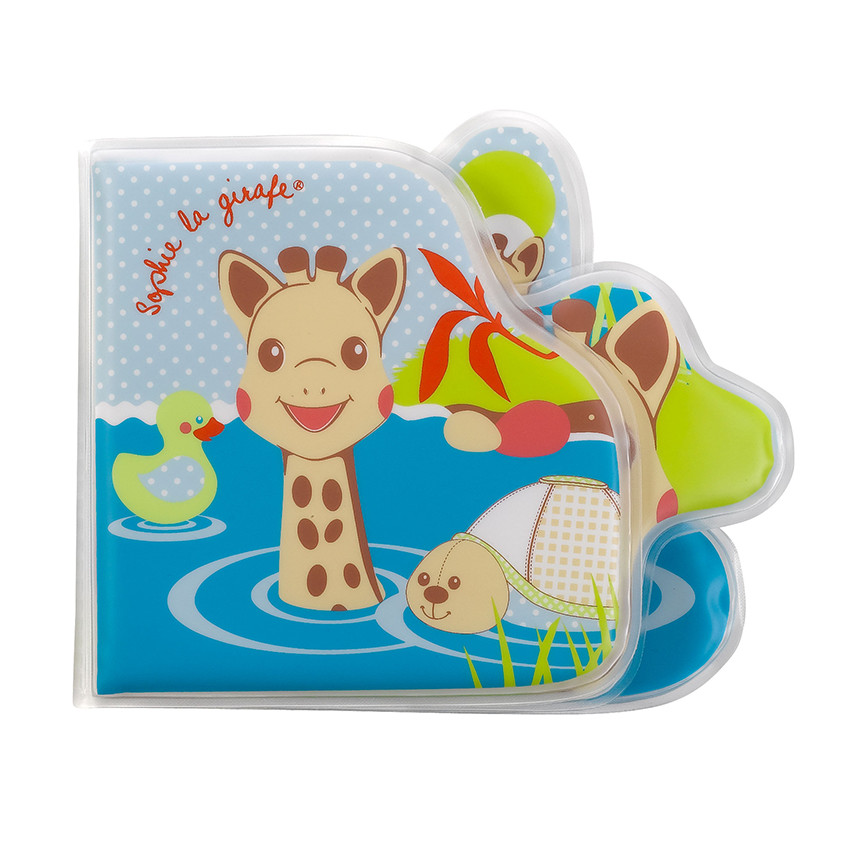 Coffret de bain Sophie la girafe - Bleu 