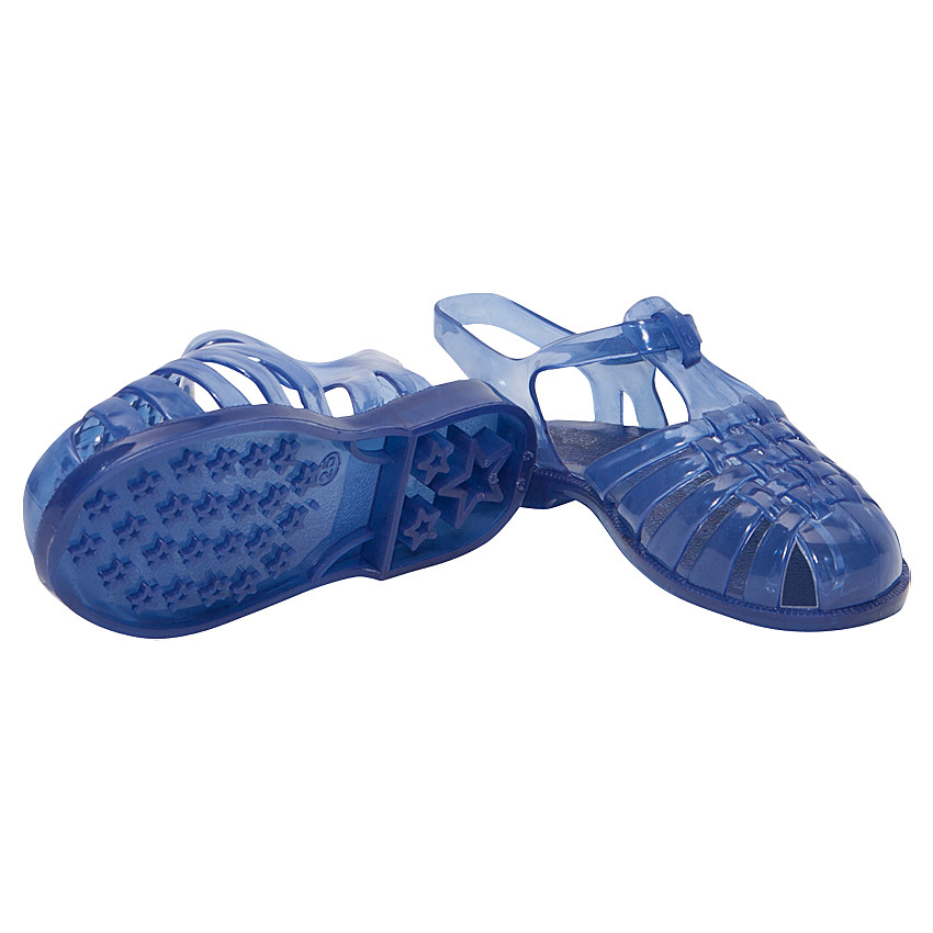 Chaussures de plage transparentes unies du 20 au 23 