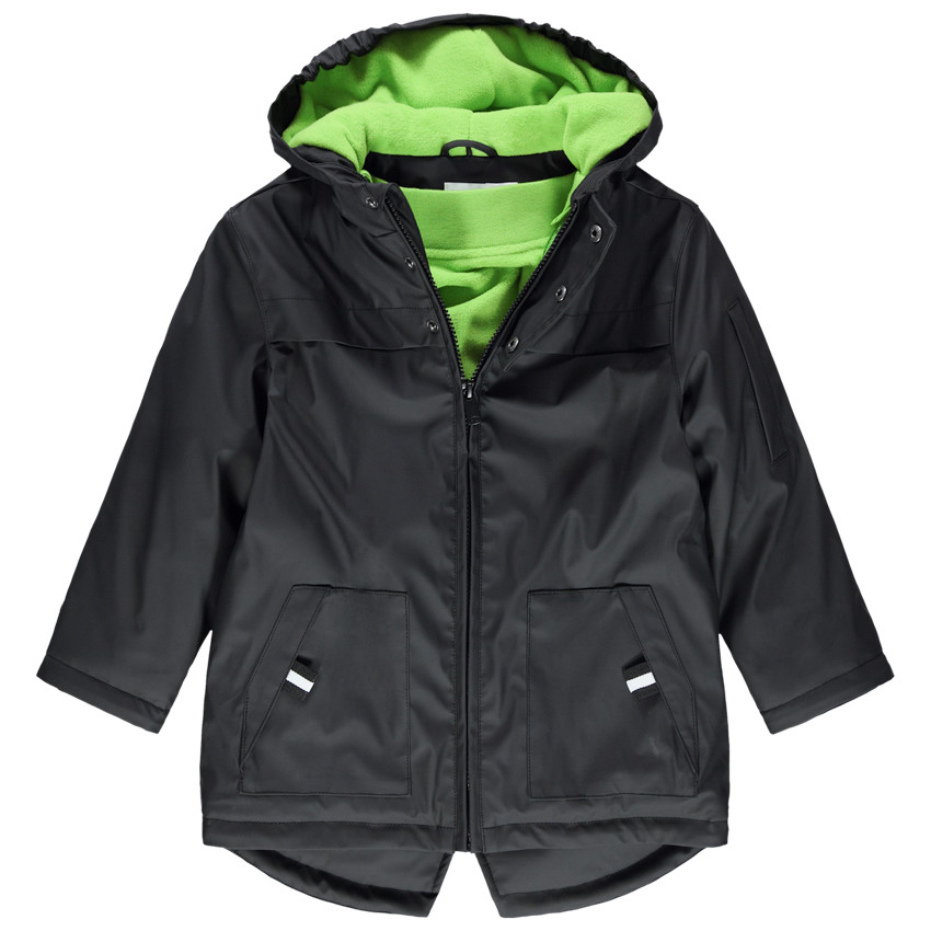 Parka 3 en 1 motif dinosaure doublée micropolaire 