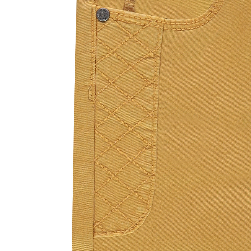 Pantalon surteint avec découpes à croisillons 