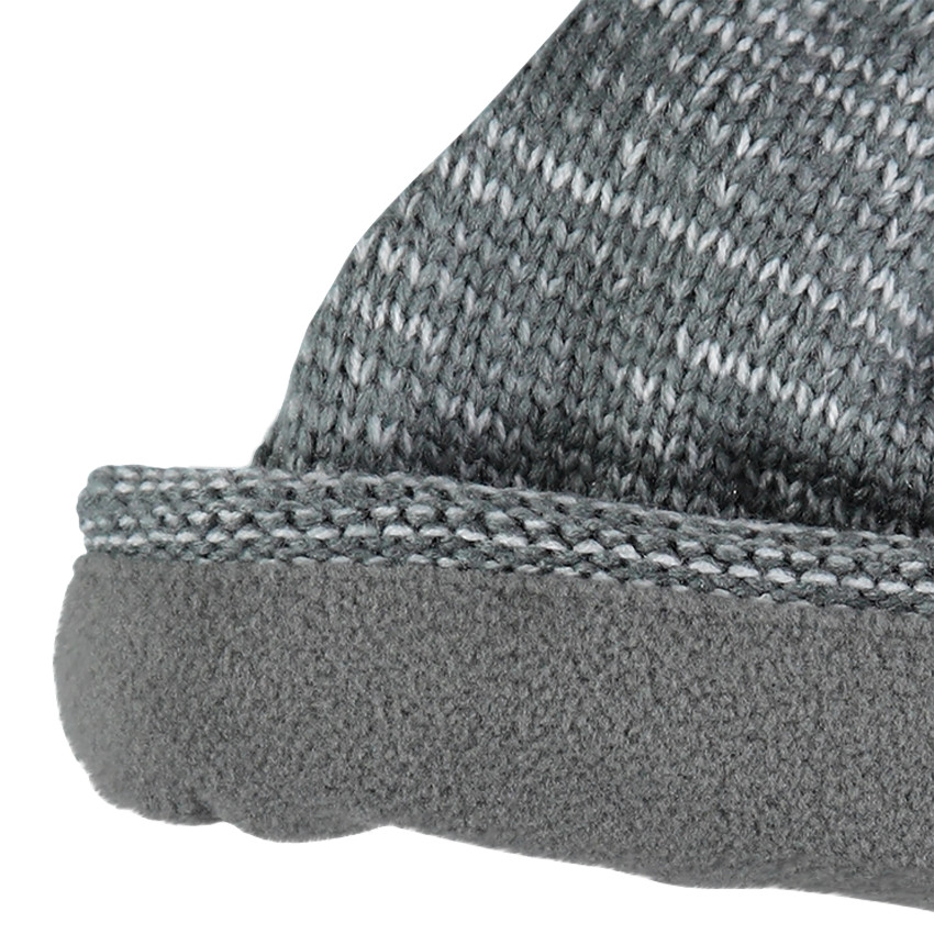 Bonnet en maille mélangée 