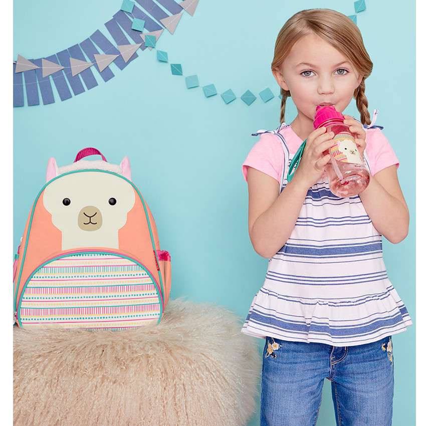 Gourde à paille Zoo - Lama 