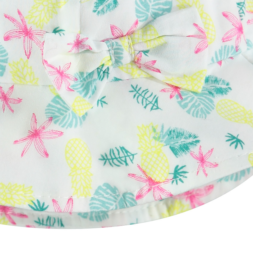 Charlotte en popeline de coton imprimée 