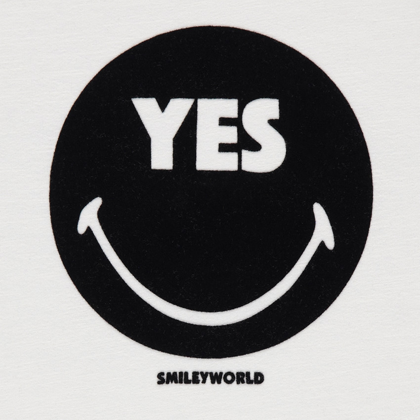 Tee-shirt manche longue Smiley 