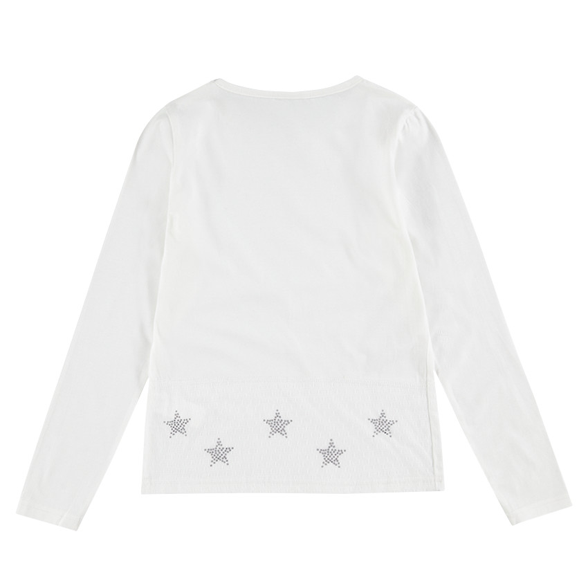 Junior - Pull 2 en 1 en maille chenille avec tee-shirt entièrement amovible 