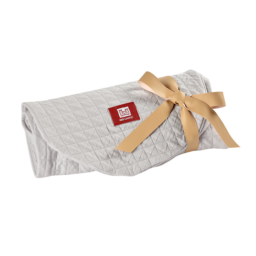 Housse pour Big flopsy en fleur de coton - Gris perle 