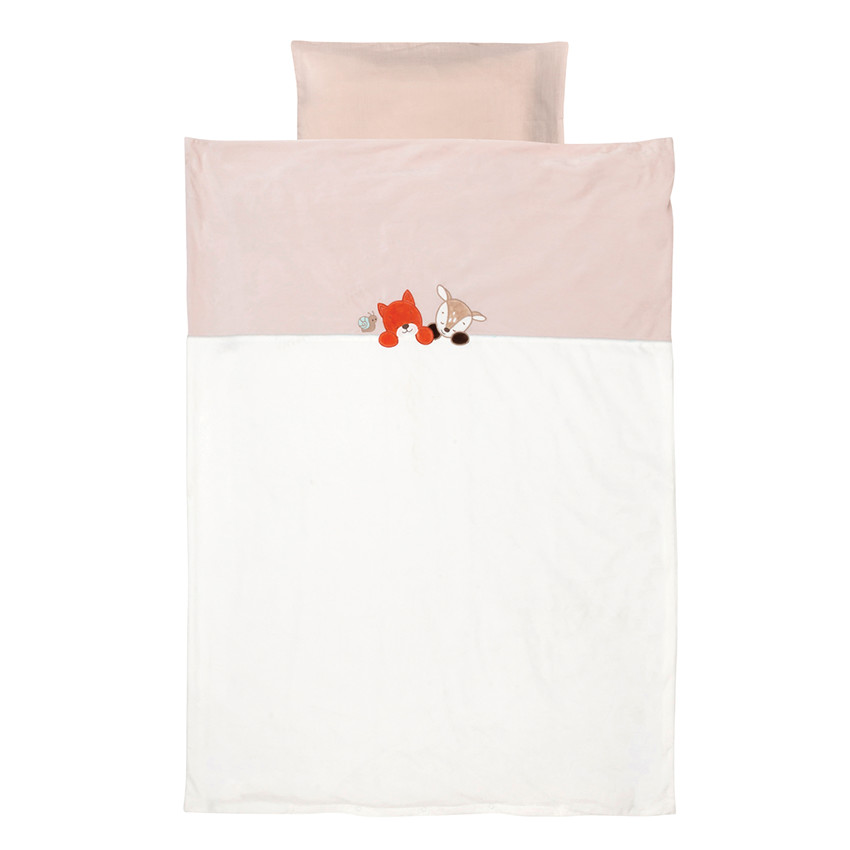 Housse de couette avec taie 140x100cm - Fanny&Oscar 