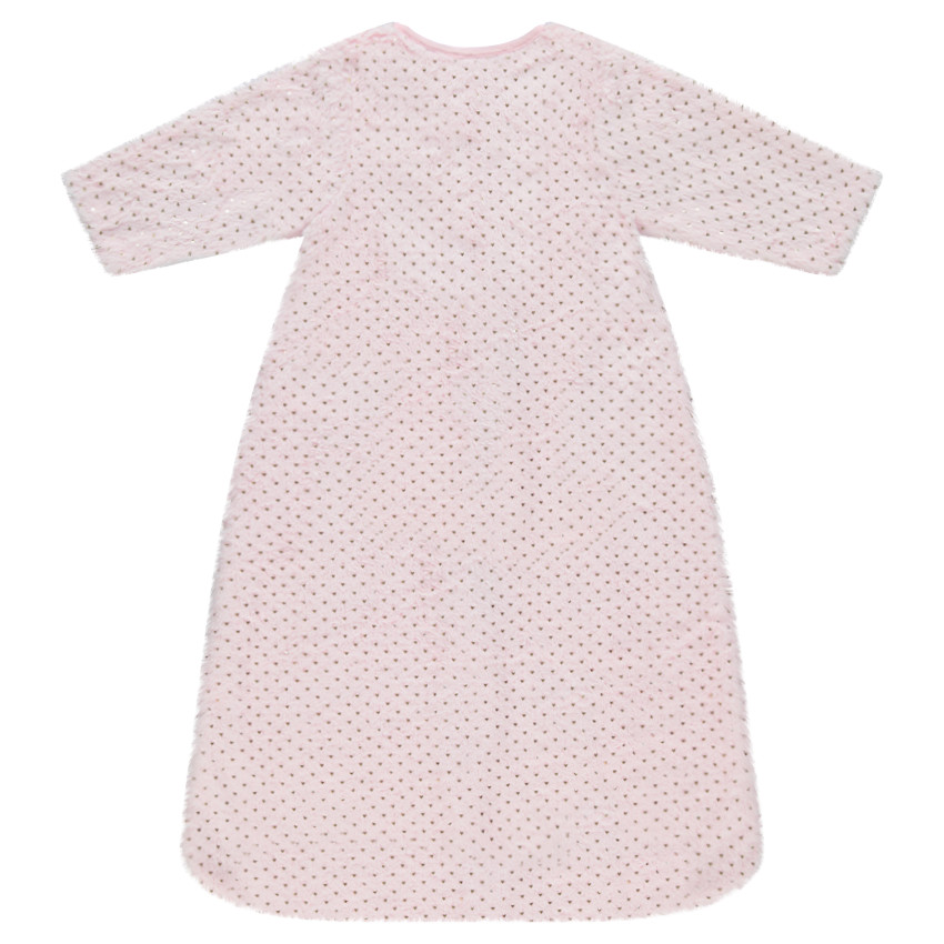 Turbulette en sherpa imprimée doublée jersey 