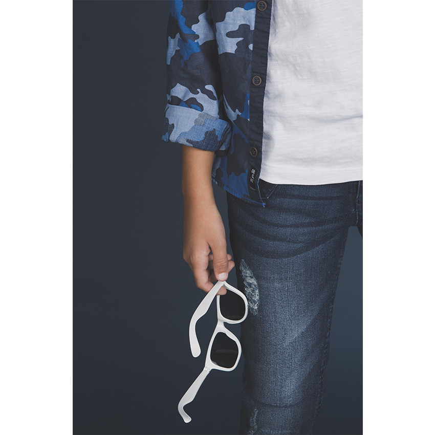 Junior - Chemise manches longues à motif army  