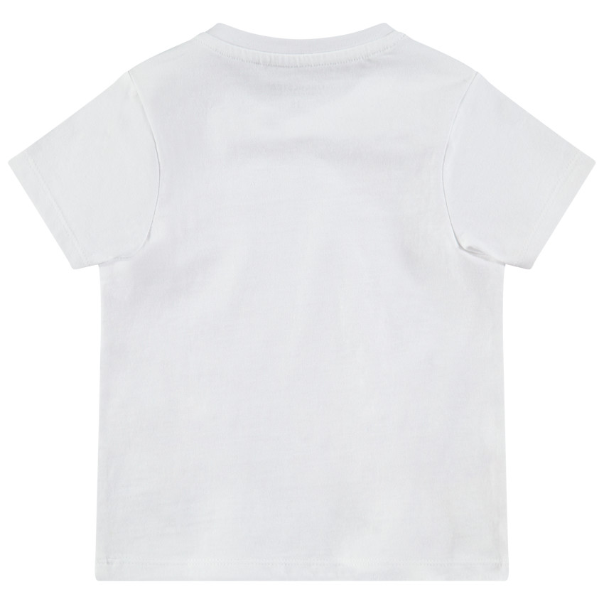 Tee-shirt manches courtes en jersey avec animaux de la jungle printés 