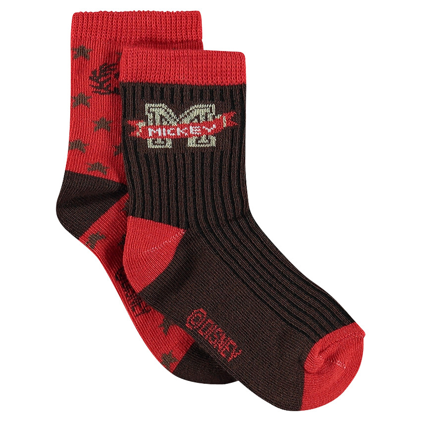 Lot de 2 paires de chaussettes Disney motif Mickey 