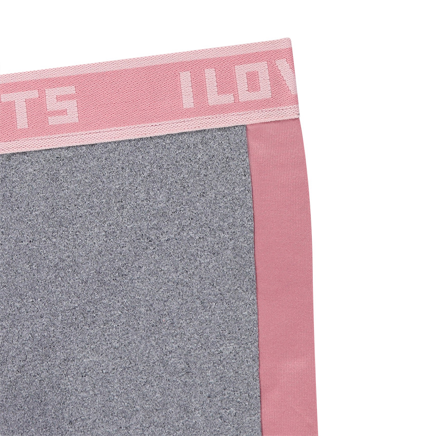 Fuseau avec bandes contrastées et ceinture élastiquée 